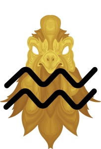 aquarius rooster