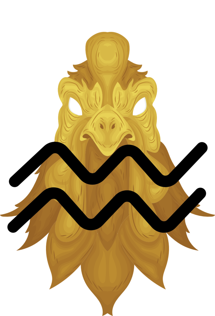 aquarius rooster