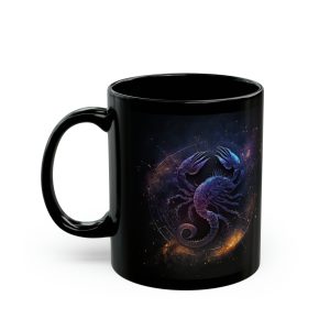 black scorpio mug 