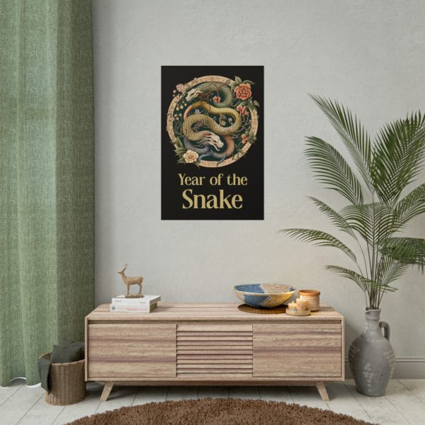 year of the snake poster