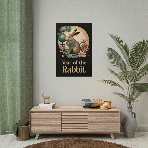 year of the rabbit poster