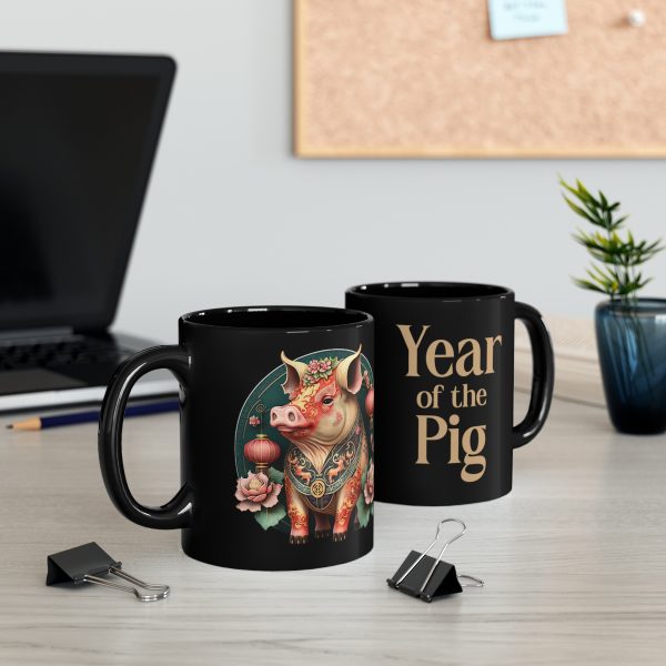 year of the pig mug