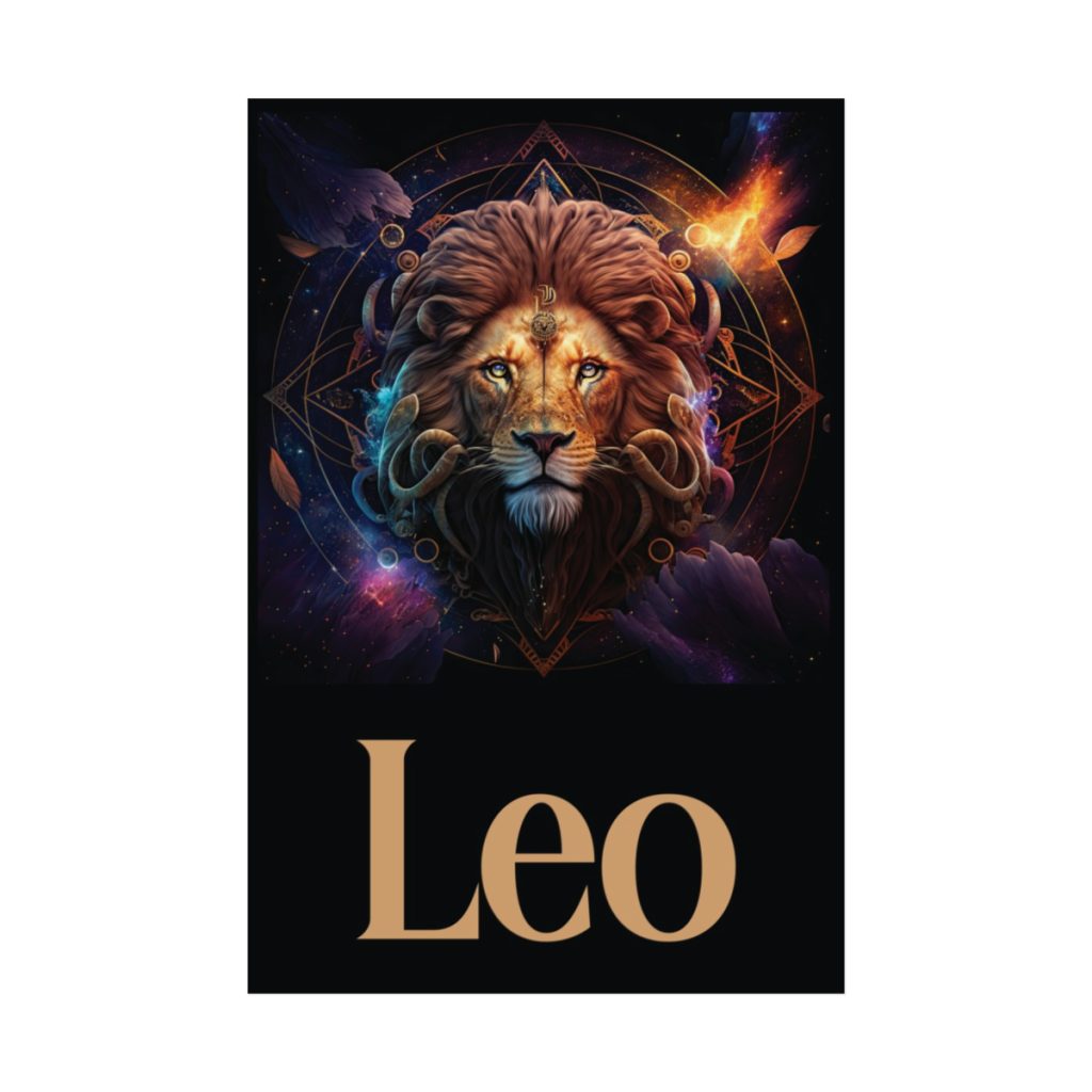 Leo Posters (US) - Zodiac Fusion