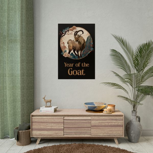 year of the goat poster