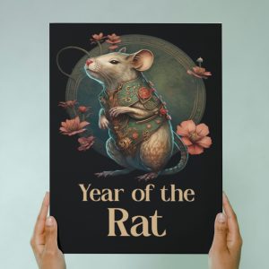 year of the rat poster