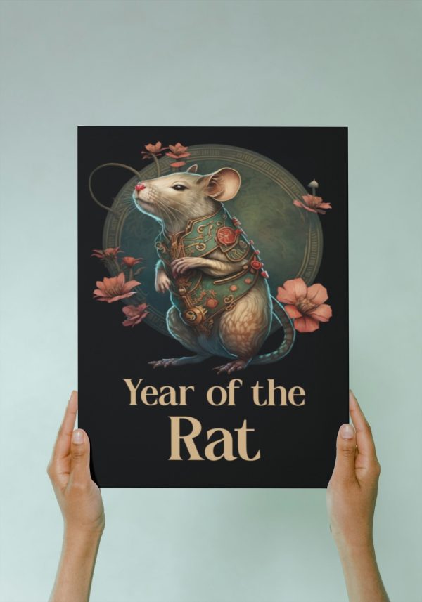 year of the rat poster