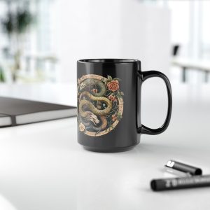 taurus snake mug