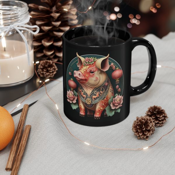 Aquarius Pig mug