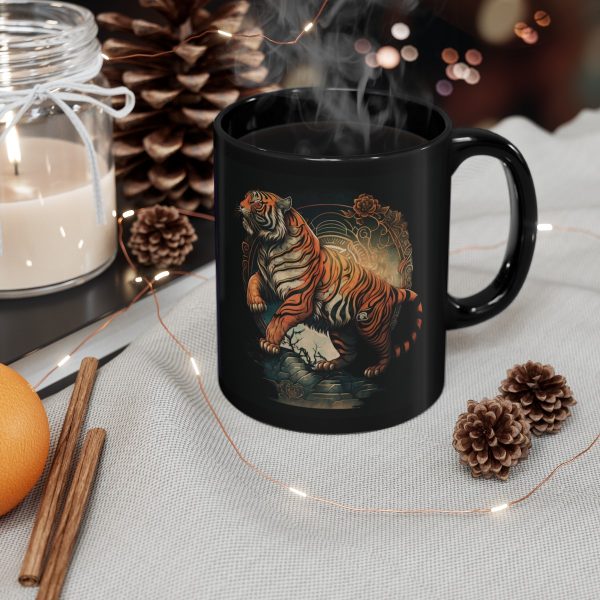 taurus tiger mug