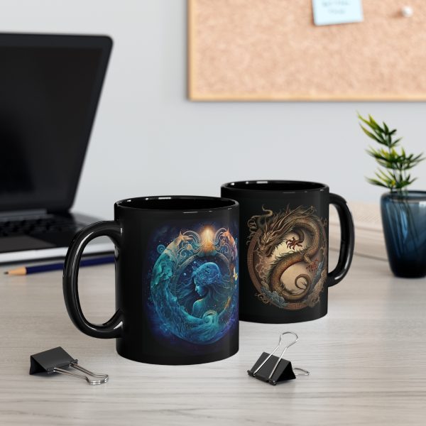 aquarius dragon mug