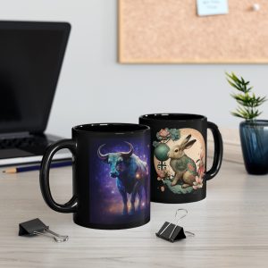 taurus rabbit mug