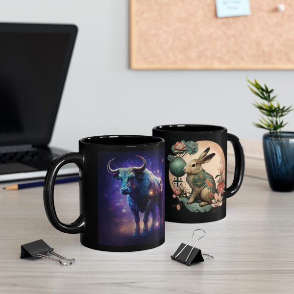 taurus rabbit mug