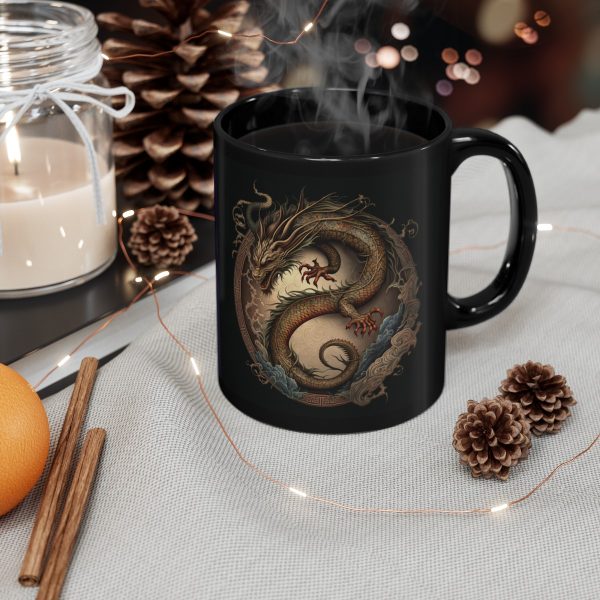 taurus dragon mug