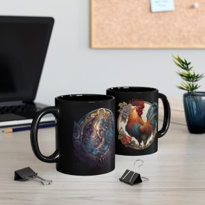 virgo rooster mug