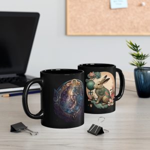 virgo rabbit mug