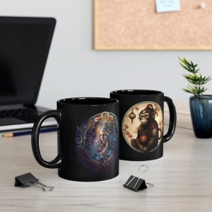 virgo monkey mug