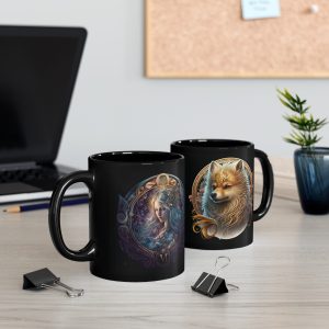 virgo dog mug