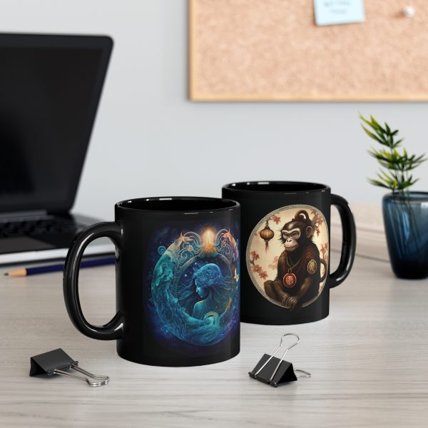 Aquarius Monkey mug