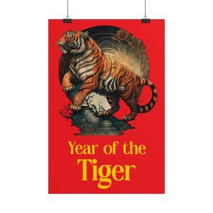 red year of the tiger poster