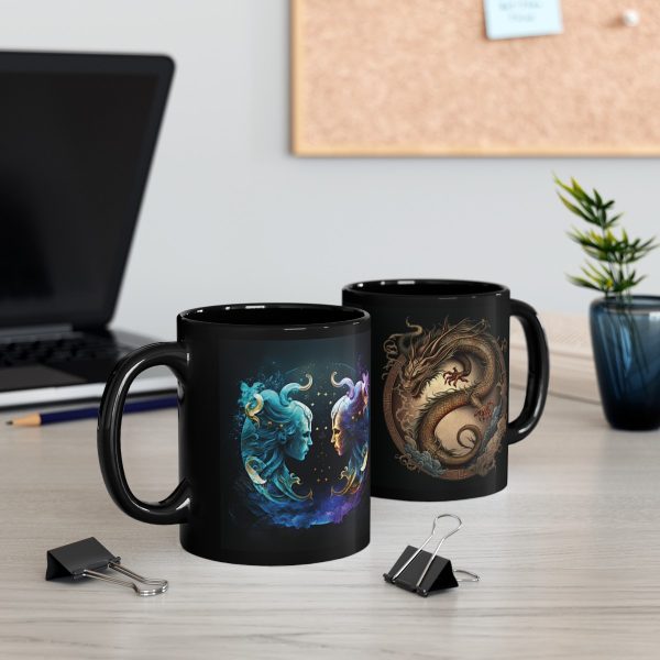 gemini dragon mug