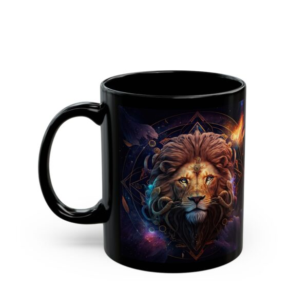 Black Leo Snake Mug - Image 3