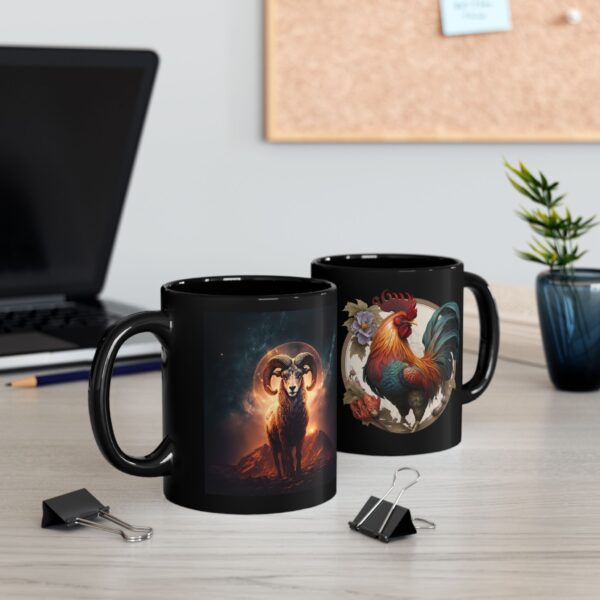 Aries Rooster mug