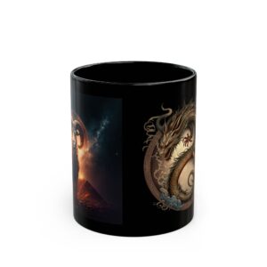 aries dragon mug