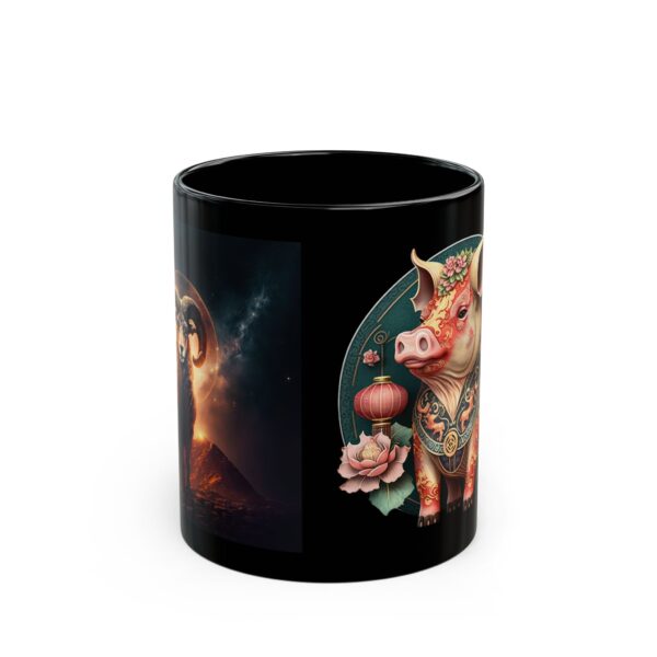 aries pig mug