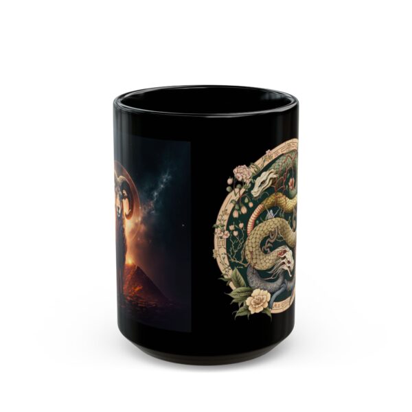 Black Aries Snake Mug - Image 5