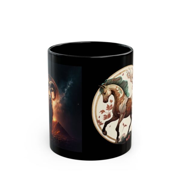 aries horse mug