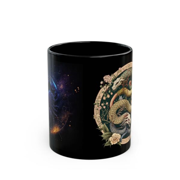 Black Scorpio Snake Mug - Image 2