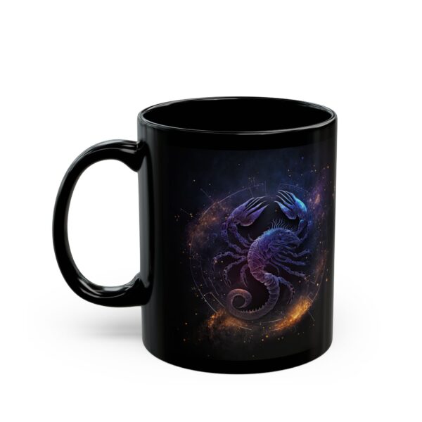 Black Scorpio Snake Mug - Image 4