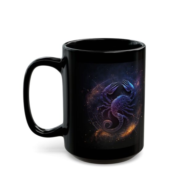 Black Scorpio Snake Mug - Image 7