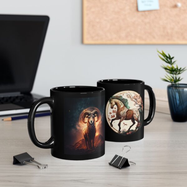 aries horse mug