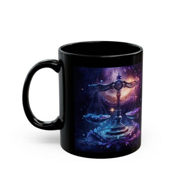 Black Libra Monkey Mug - Image 3