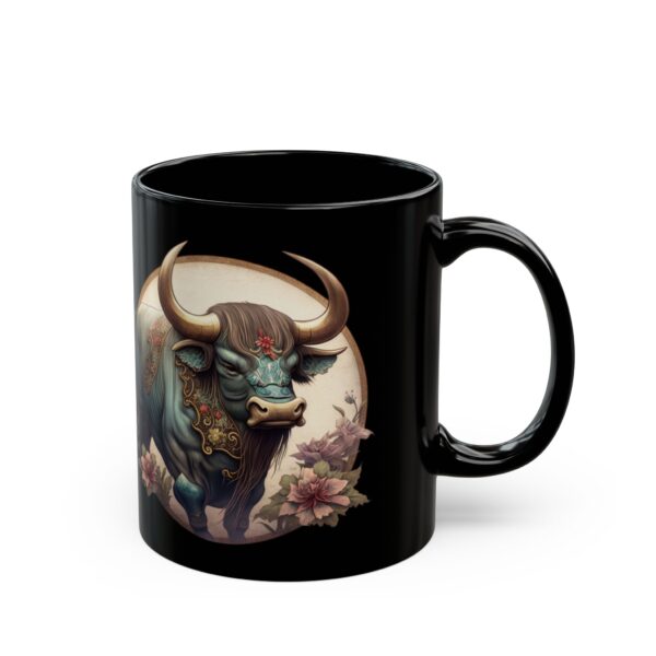 Black Gemini Ox Mug - Image 3