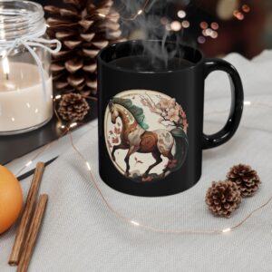 libra horse mug