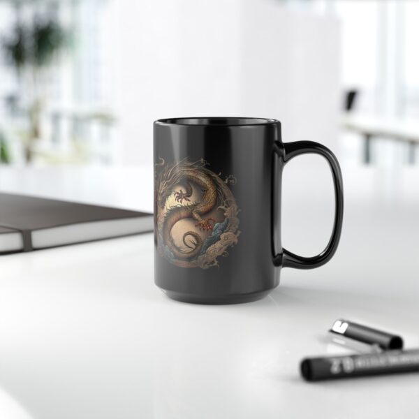 Black Libra Dragon Mug - Image 6