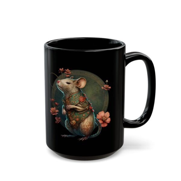 Black Libra Rat Mug - Image 5