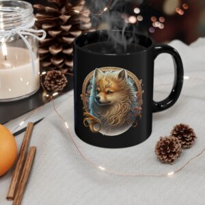 gemini dog mug