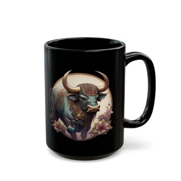 Black Libra Ox Mug - Image 5