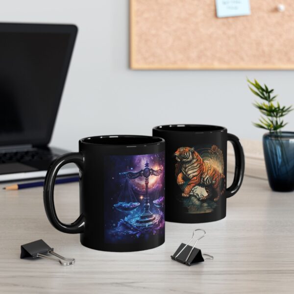 libra tiger mug