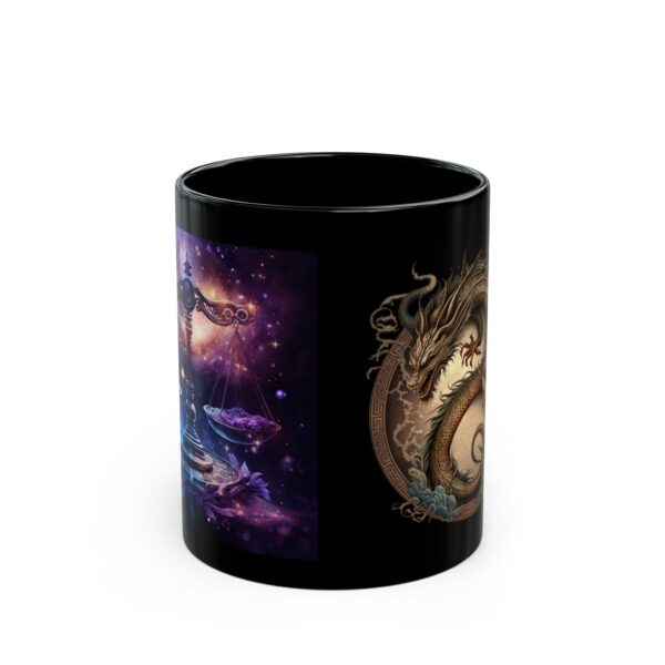 Black Libra Dragon Mug - Image 2