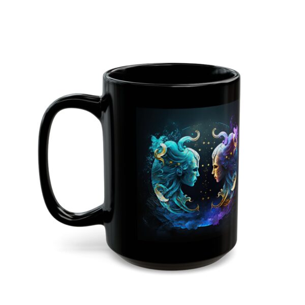 Black Gemini Rabbit Mug - Image 6