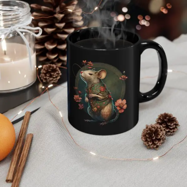 pisces rat mug