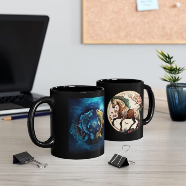 gemini horse mug