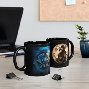 pisces monkey mug