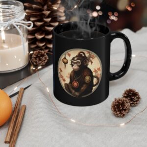 pisces monkey mug