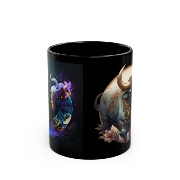 Black Gemini Ox Mug - Image 2