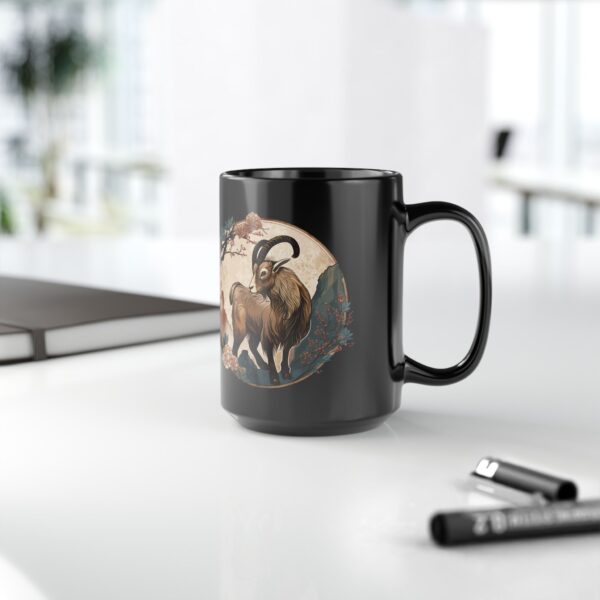 Black Gemini Goat Mug - Image 6